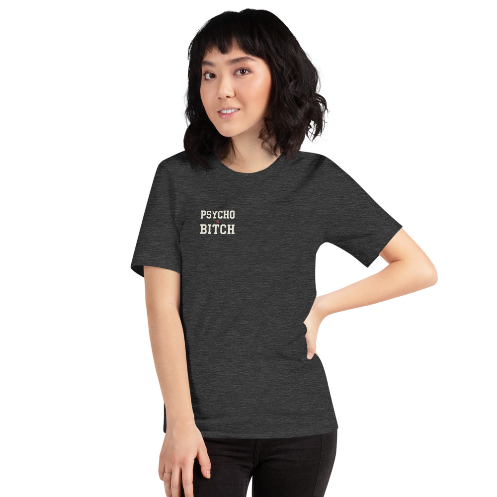 Dating Advice From ChatGPT — Varsity on a dark grey shirt