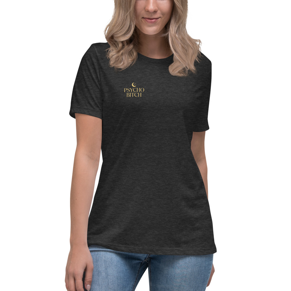 Dating Advice From ChatGPT — Celestial on a dark grey shirt
