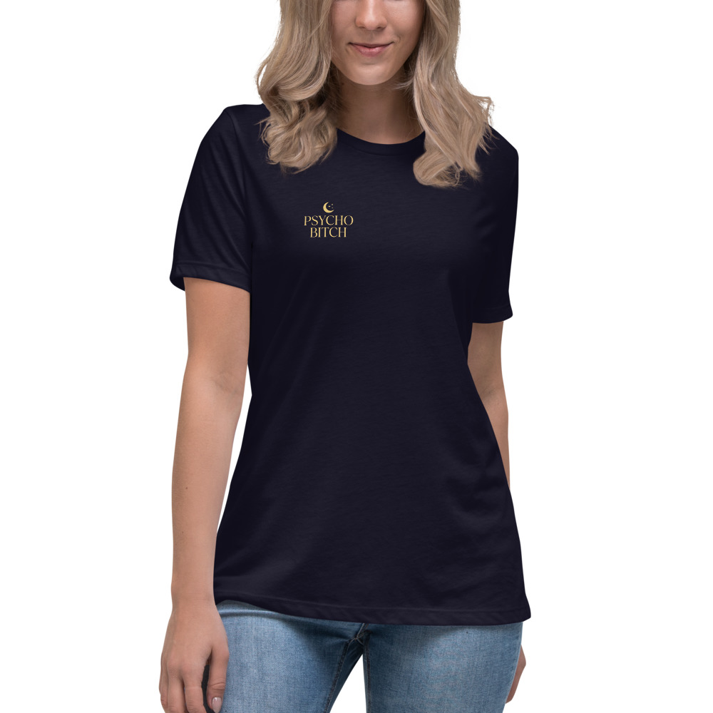 Dating Advice From ChatGPT — Celestial on a navy shirt